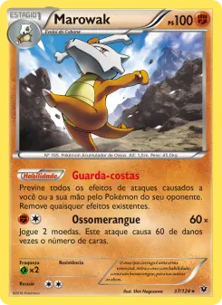 Marowak – Carta Pokémon TCG