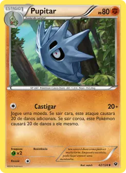 Pupitar – Carta Pokémon TCG
