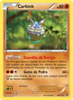 Carbink – Carta Pokémon TCG