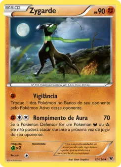 Zygarde – Carta Pokémon TCG