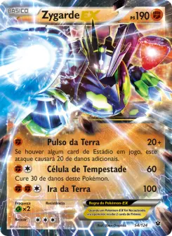 Zygarde EX – Carta Pokémon TCG