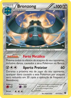 Bronzong – Carta Pokémon TCG