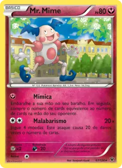 Mr. Mime – Carta Pokémon TCG