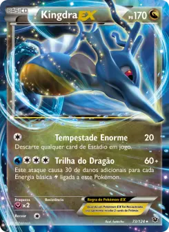 Kingdra EX – Carta Pokémon TCG
