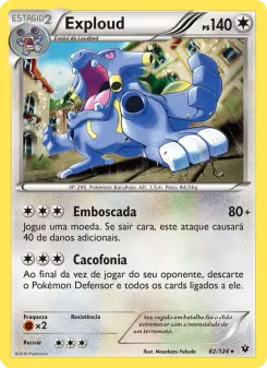 Exploud – Carta Pokémon TCG