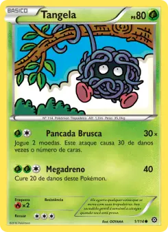 Tangela – Carta Pokémon TCG