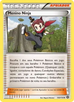 Menino Ninja – Carta Pokémon TCG