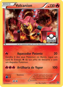 Volcanion – Carta Pokémon TCG