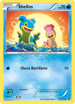 Shellos – Carta Pokémon TCG