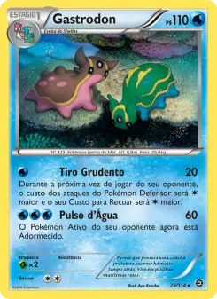Gastrodon – Carta Pokémon TCG