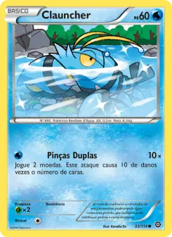 Clauncher – Carta Pokémon TCG