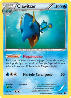 Clawitzer – Carta Pokémon TCG