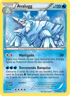 Avalugg – Carta Pokémon TCG