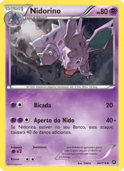 Nidorino – Carta Pokémon TCG