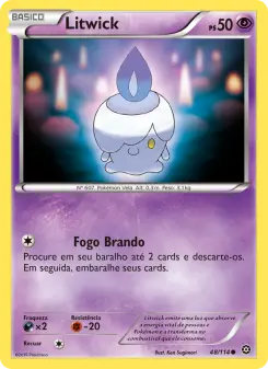 Litwick – Carta Pokémon TCG