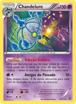 Chandelure – Carta Pokémon TCG