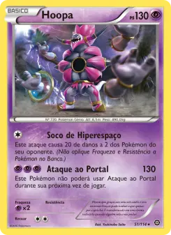 Hoopa – Carta Pokémon TCG