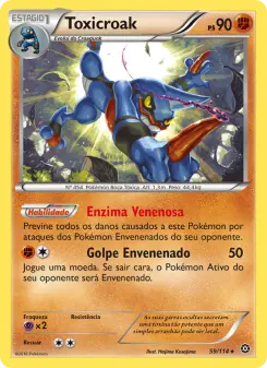 Toxicroak – Carta Pokémon TCG