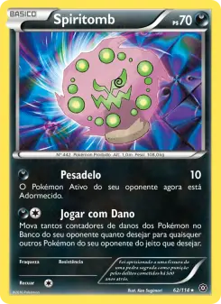 Spiritomb – Carta Pokémon TCG