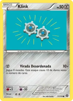 Klink – Carta Pokémon TCG