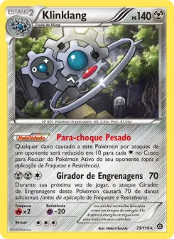 Klinklang – Carta Pokémon TCG