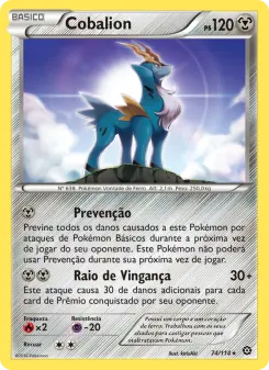 Cobalion – Carta Pokémon TCG