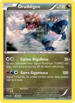Druddigon – Carta Pokémon TCG