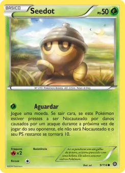 Seedot – Carta Pokémon TCG