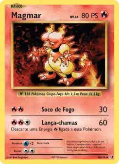 Magmar – Carta Pokémon TCG