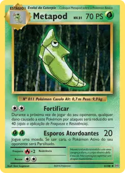 Metapod – Carta Pokémon TCG