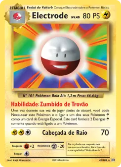 Electrode – Carta Pokémon TCG