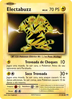 Electabuzz – Carta Pokémon TCG