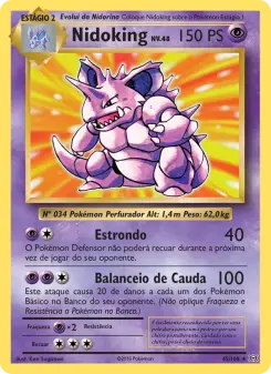 Nidoking – Carta Pokémon TCG
