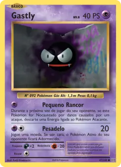 Gastly – Carta Pokémon TCG