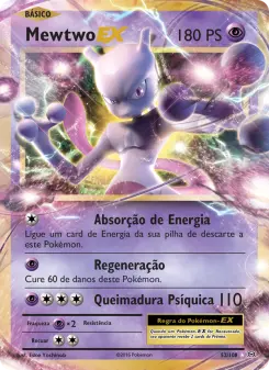 Mewtwo EX – Carta Pokémon TCG