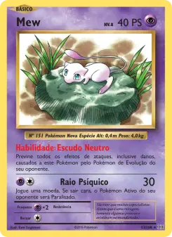 Mew – Carta Pokémon TCG