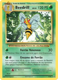 Beedrill – Carta Pokémon TCG