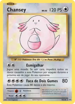 Chansey – Carta Pokémon TCG