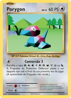 Porygon – Carta Pokémon TCG