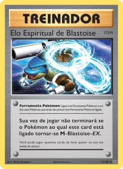 Elo Espiritual de Blastoise – Carta Pokémon TCG