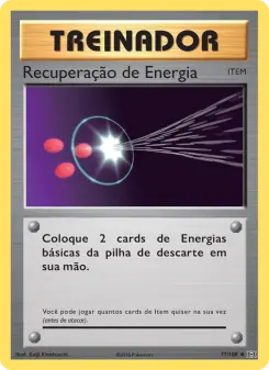 Recuperação de Energia – Carta Pokémon TCG
