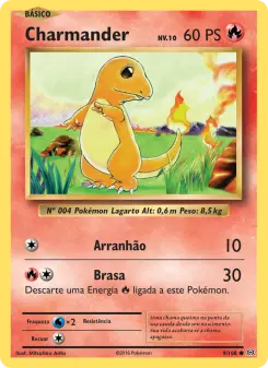 Charmander – Carta Pokémon TCG