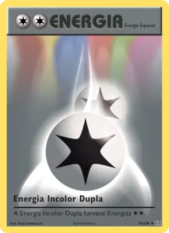 Energia Incolor Dupla – Carta Pokémon TCG