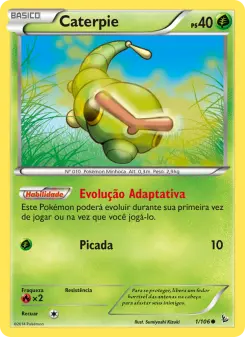 Caterpie – Carta Pokémon TCG