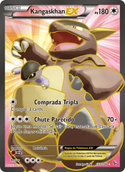 Kangaskhan EX – Carta Pokémon TCG