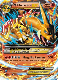 M-Charizard EX – Carta Pokémon TCG