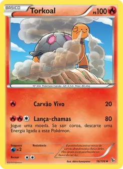 Torkoal – Carta Pokémon TCG