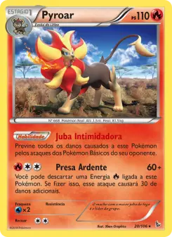 Pyroar – Carta Pokémon TCG