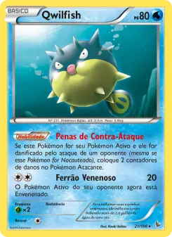 Qwilfish – Carta Pokémon TCG