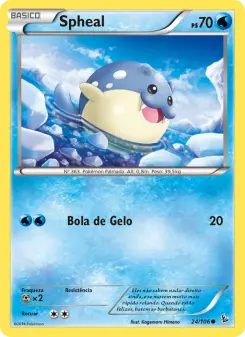 Spheal – Carta Pokémon TCG